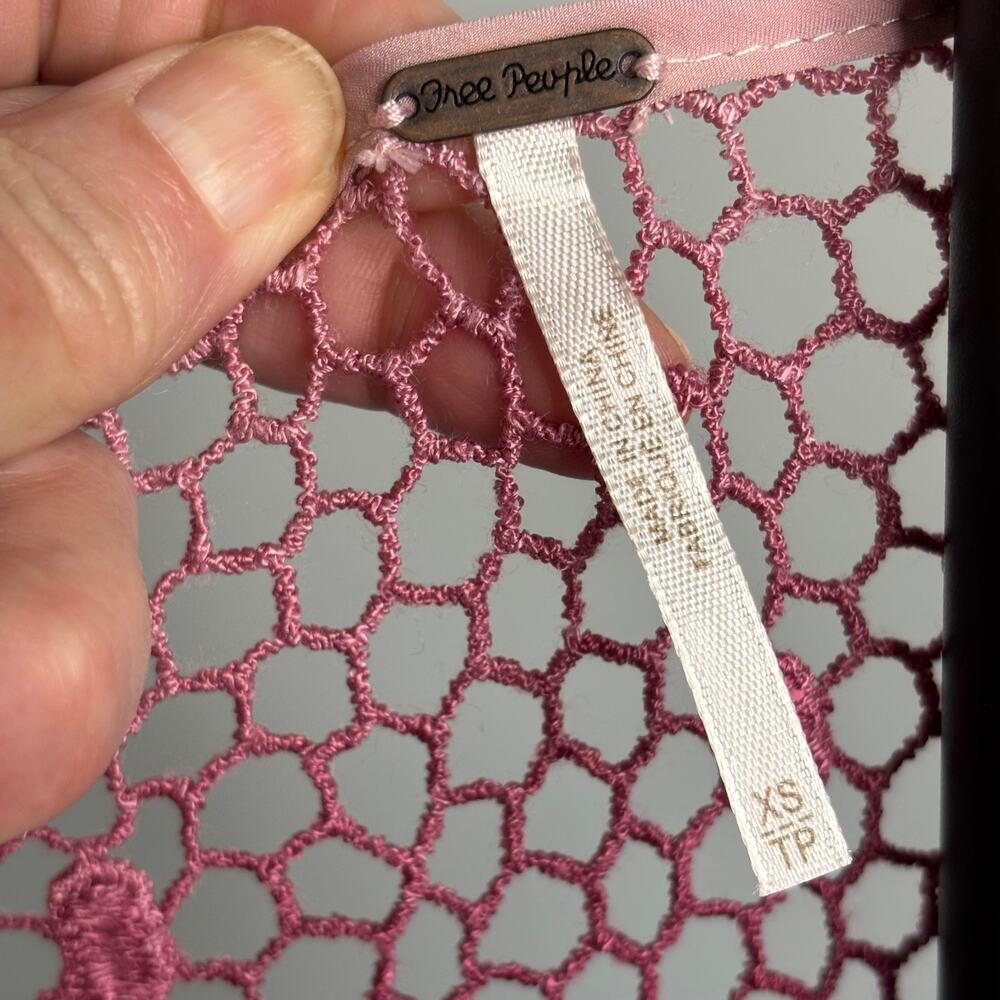 Free People Crochet Top Xsmall - Picture 3 of 7